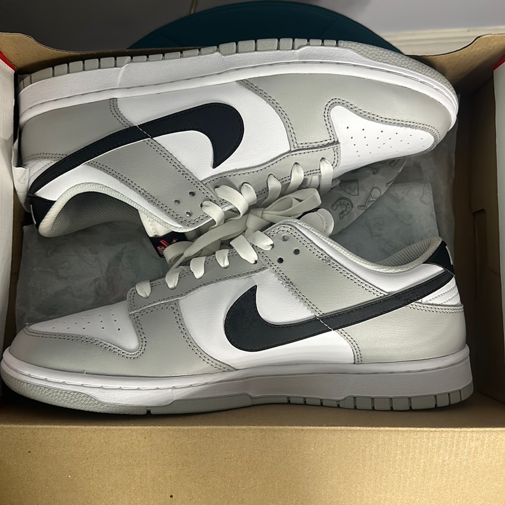 Mens dunk low grey lottery 10/10 condition